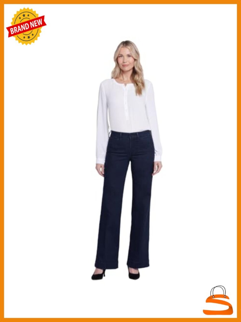 Wide Leg Trouser Jeans with Lift Tuck Technology